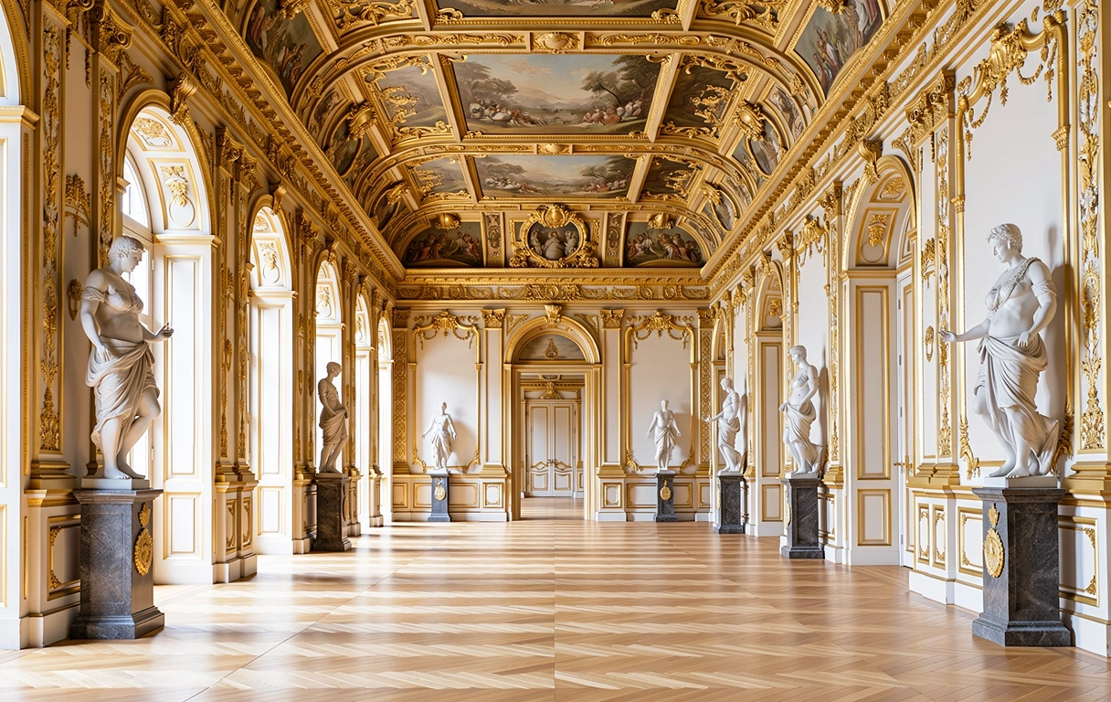 Königliche Pracht im Louvre